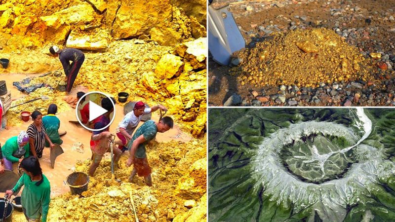 A gold mine on Treasure Mountain with a billion-year history