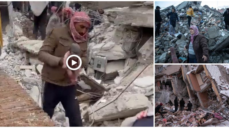 Türkiye-Syria earthquake: Miracle when a child born under RuƄƄle Surʋiʋes is miraculously wiped out