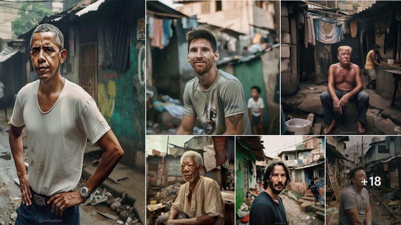 when celebrities return to the slums