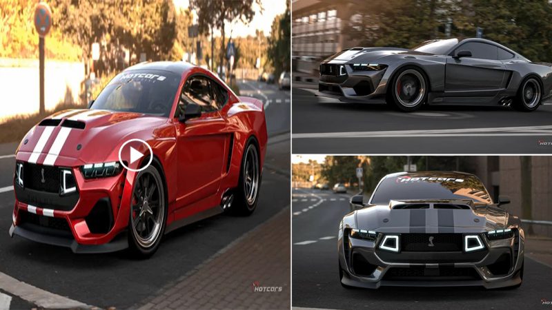 This New Shelby GT500 Concept Has The 2023 Dodge Challenger SRT Demon 170 In Its Crosshairs