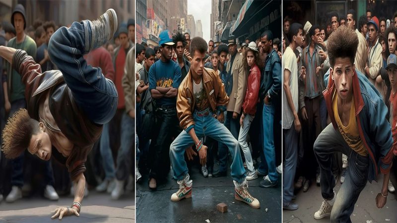 NYC Break Dancers 1980s