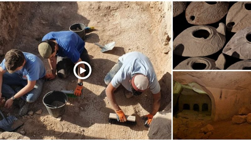 Tomb of ‘Jesus’ midwife’ excavated, revealing remarkable courtyard and oil lamps