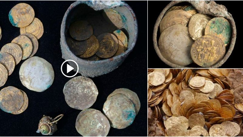 Discovered in Israel: 900-Year-Old Crusader-era Gold Coins