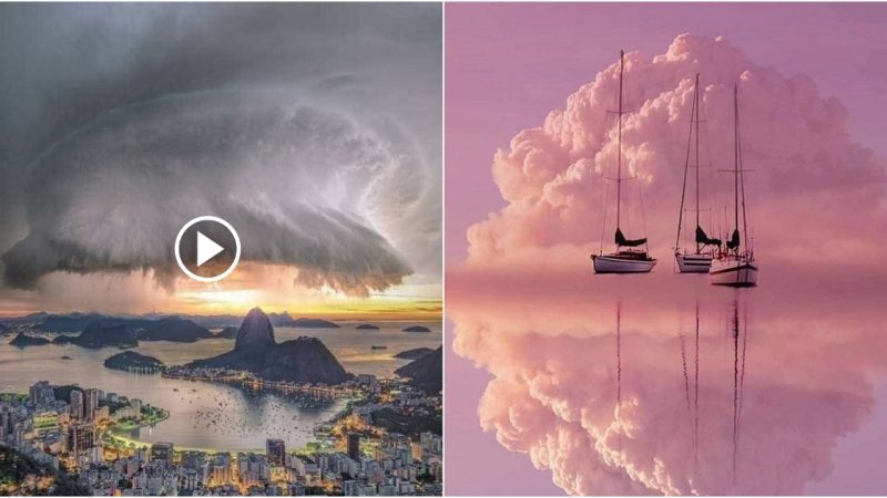 OH! These are amazing natural sky phenomena.