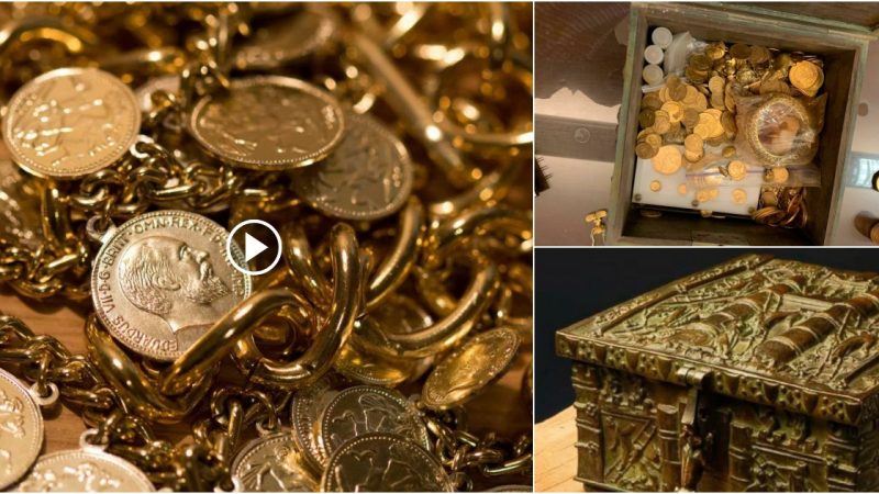 After a 10-year quest, a treasure worth over $1 million was discovered in the Rocky Mountains.