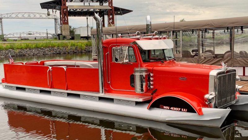 PeterToon! This Peterbilt Big Rig Pontoon Boat is Ready to Party!