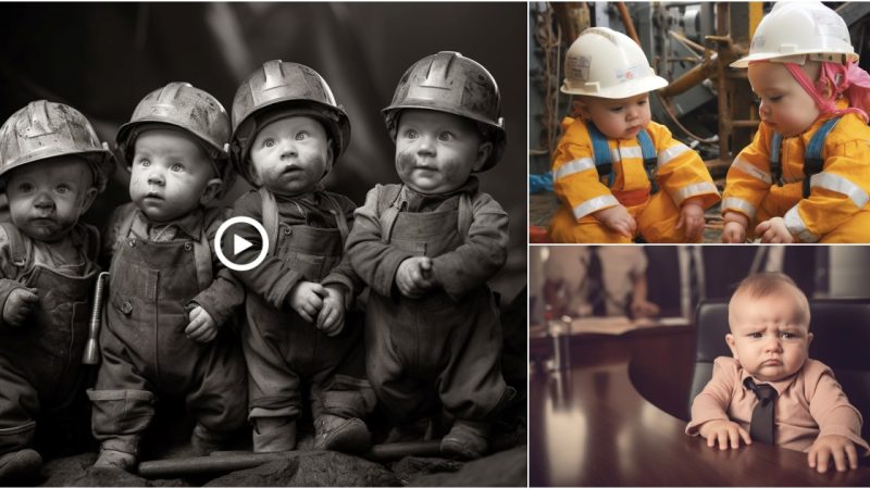 Cute pictures of babies made by photographers and parents