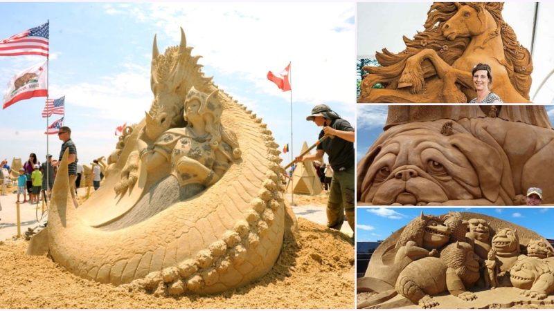 Capturing Transience: The Intricate Sand Sculpture Scenes of Susanne Ruseler