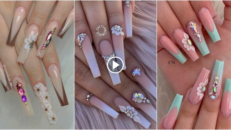 50 Beautiful Ideas nail ideas sculpted nails.