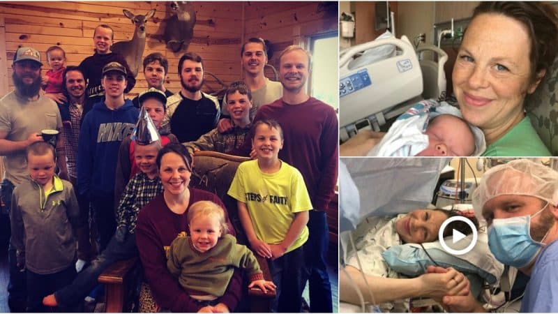 Breaking the Odds: After 14 Boys, a Mother Welcomes a Baby Girl at the Age of 45