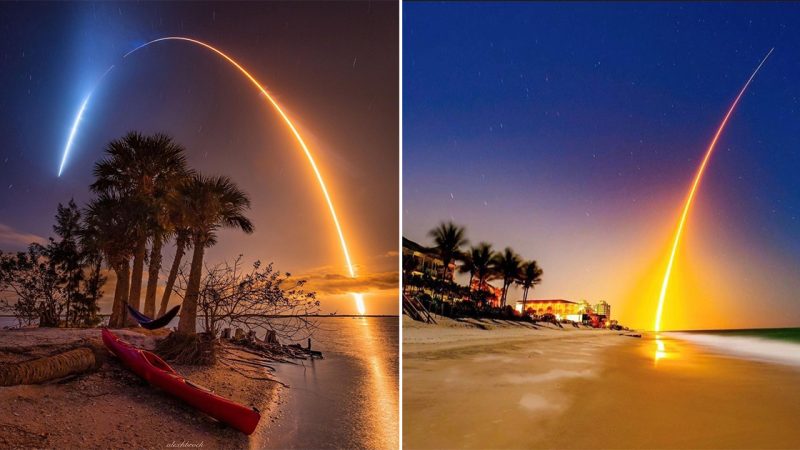 Falcon’s Fire & Ice: Witnessing the SpaceX Launch from Indian River, Florida