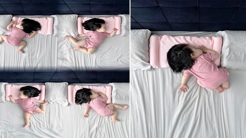 You will have to laugh at the babies’ one-of-a-kind sleeping moments