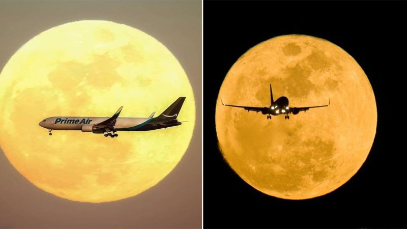 Lunartic Snaps Awesome Photo of Airplane Crossing the Moon