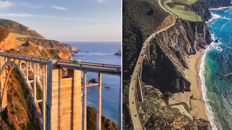 Bixby Creek Bridge in Big Sur, California