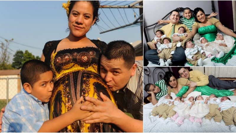 The touching love story of the 31-year-old woman who gave birth to 6 children is filled with emotions when after 2 births, she has 7 great loves.