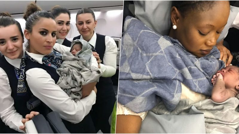 “Meet the Baby Girl Born Mid-Air on Turkish Airlines Flight (See Adorable Pics)”