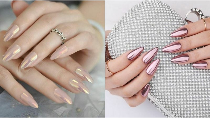 “Chrome Nail Polish: Achieve Stunning Metallic Manicures with a High-Shine Finish”