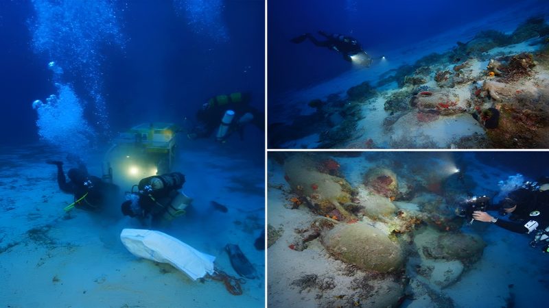 Scores of Shipwrecks Dating Back Thousands of Years Found in the Aegean Sea