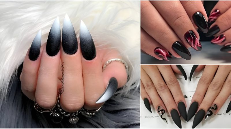 25+ Stunning Black Nail Designs to Elevate Your Style!