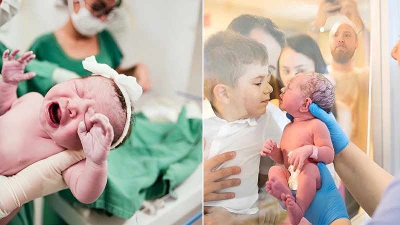 Pictures Capturing the First Days of Newborn Babies