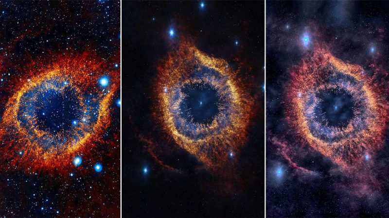 NGC 7293: The Helix Nebula’s Enchanting Journey through Space