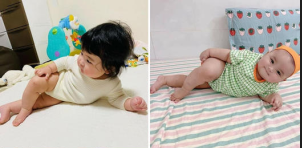 Radiant Royalty: Baby’s Beauty Queen Pose Radiates Irresistible Charm