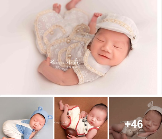 Capturing Precious Moments: Celebrating the Delightful Slumber of Newborns