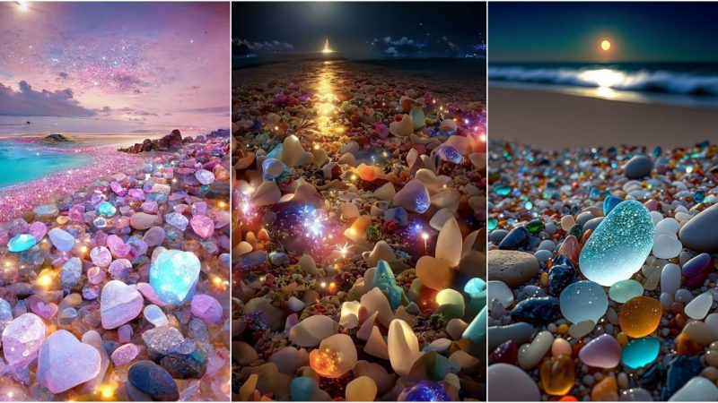 Uncovering Exceptional Luminescent Stones along the Crimson Shore