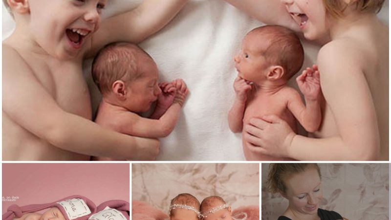 It Will Melt Your Heart When Mom Shares Photos Of Her Two Sets Of Twins