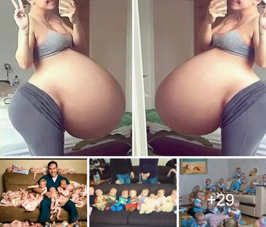 A Mother’s Miraculous Birth of 17 Children Simultaneously Captivates the World