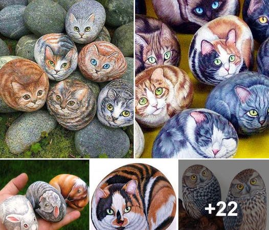 Ernestina Gallina: The Artist Who Transforms Ordinary Pebbles into Extraordinary Art