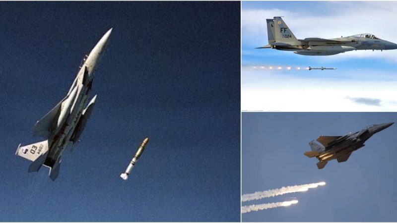 F-15 Eagle Achieves Record-Breaking Air-To-Air Missile Shot in U.S. Air Force Test