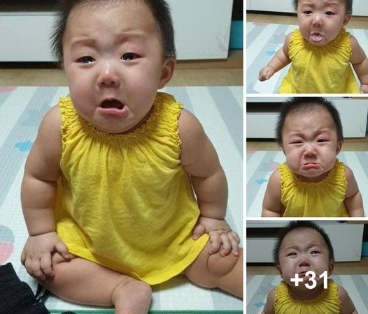 Touching Moments: Baby’s Tender Tears Stirring Emotions