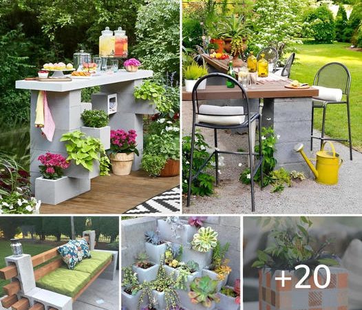 Exploring Creative Uses for Cinder Blocks in Your Garden: 20+ Unique Ideas