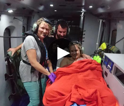 A Miracle in the Skies: Baby Born Mid-Flight in Helicopter En Route to Hospital