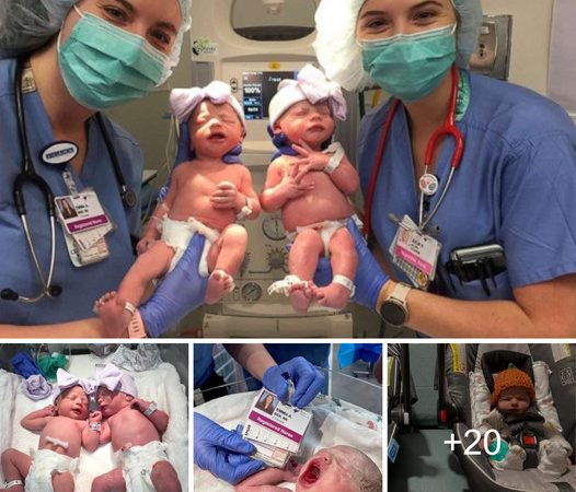 Unforgettable Coincidence: Nurses in Delivery Room Share Names with Newborn Twins