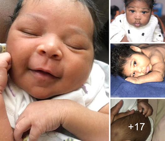 Internet in Awe of Three-Month-Old Baby’s Striking Jet-Black Hair