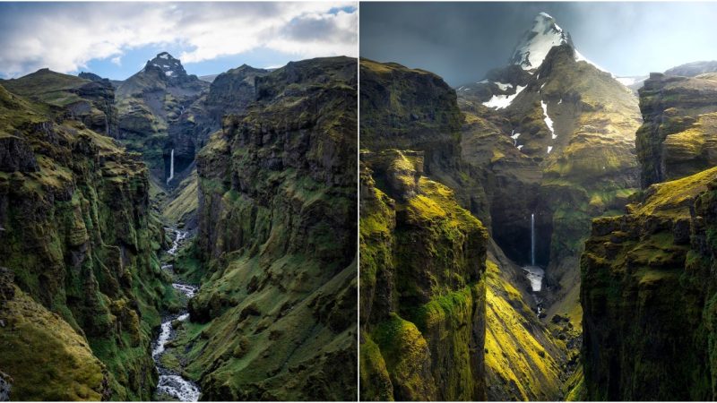 Exploring the Majestic Múlagljúfur Canyon in Iceland