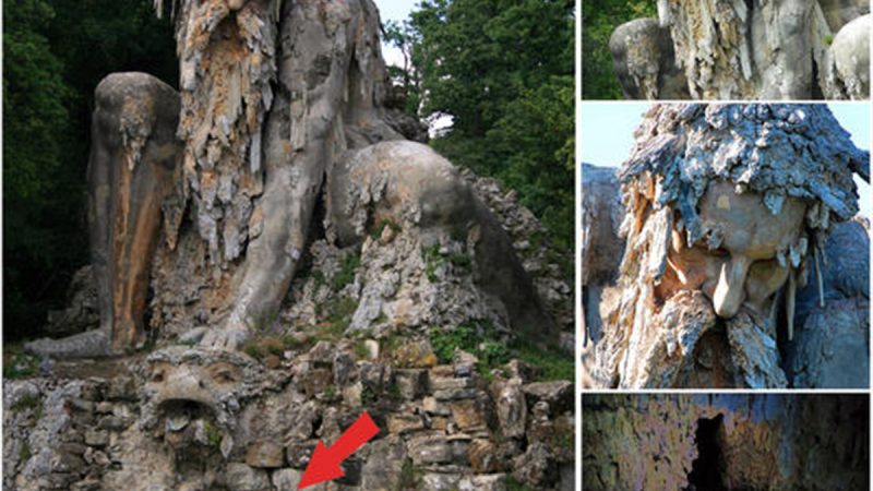 Giant 16th-Century ‘Colossus’ Sculpture In Florence, Italy Has Entire Rooms Hidden Inside ‎