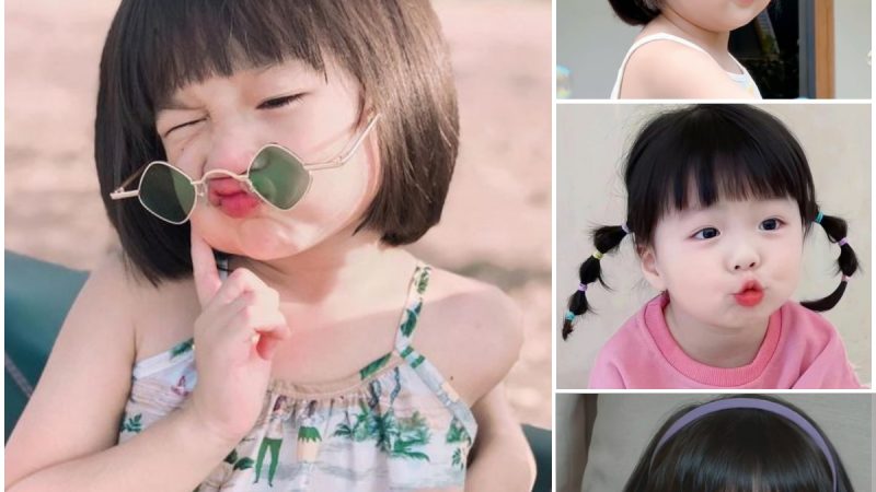 The irresistible charm of the baby’s dumpling cheeks caused a storm on social networks