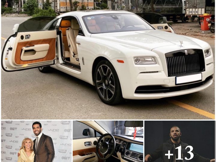 Drake left everyone in awe when his mother gifted him a Rolls-Royce Wraith for his 37th birthday celebration.